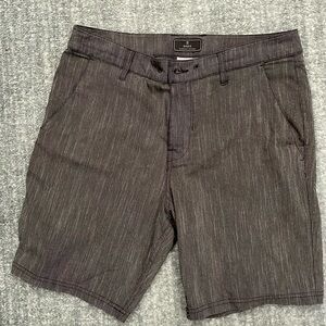 Roark men 33 shorts dark grey